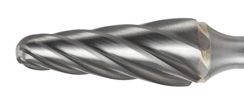 Bild på roterande fil Purple cut alu