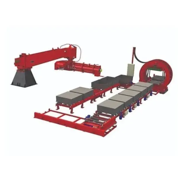 Omega Conveyor bana och Omega Mixer